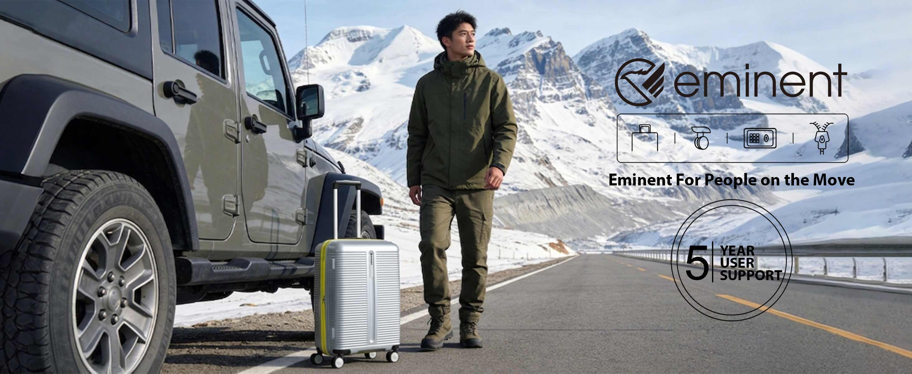 Why Frequent Travelers Choose Eminent Lightweight Expandable Trolley Bags