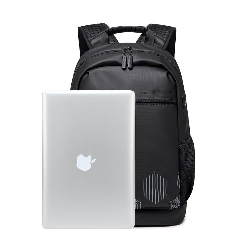 Arctic Hunter Casual Backpack Water Resistant College School Bag with Built-in USB Port for Unisex, B00489