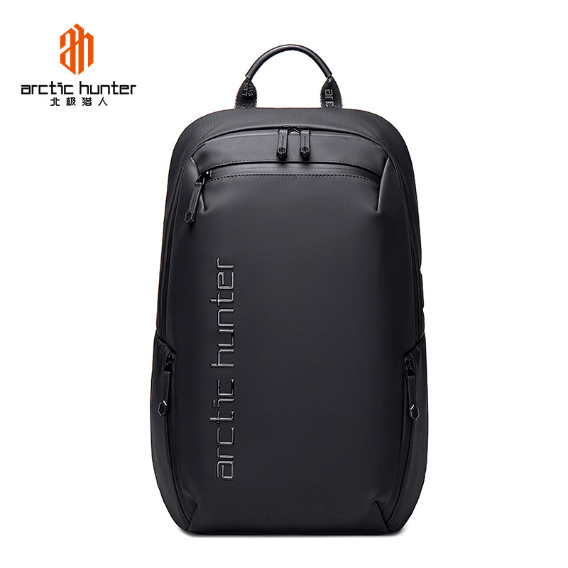 Arctic Hunter Anti Theft 15.6 Inch Water Resistant Shoulder Bag with Multi-Pockets with built in USB Port for Men & Women, B00423 Black