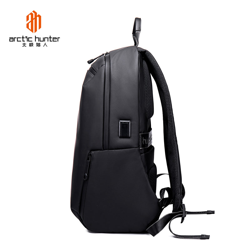 Arctic Hunter Anti Theft 15.6 Inch Water Resistant Shoulder Bag with Multi-Pockets with built in USB Port for Men & Women, B00423 Black