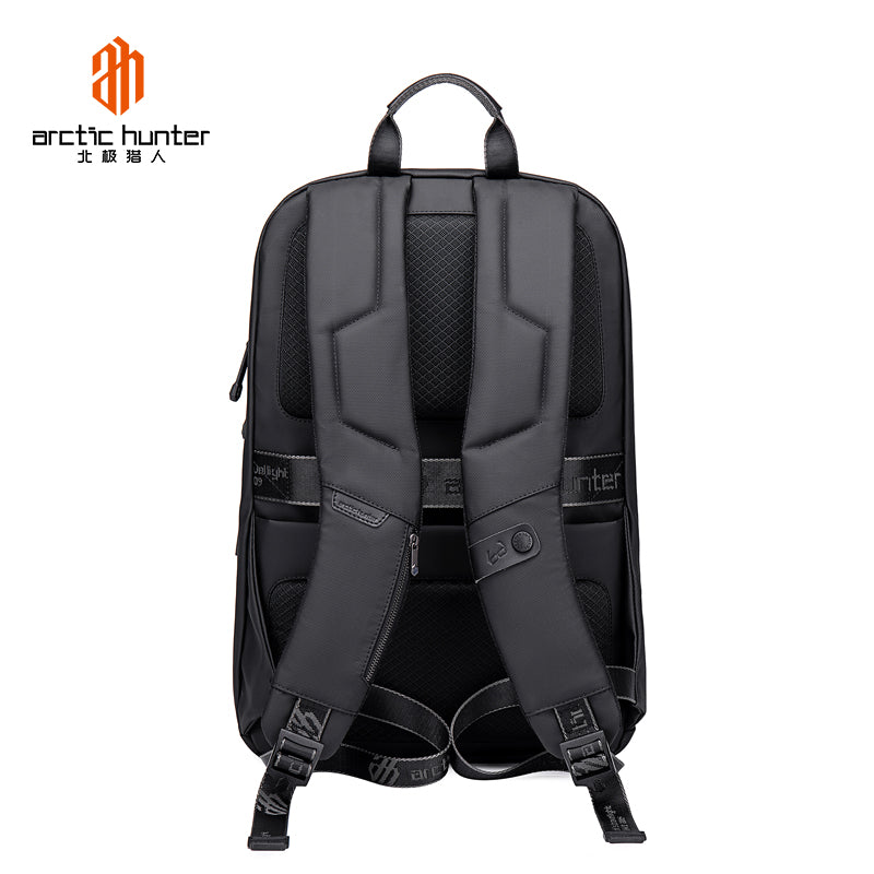 Arctic Hunter Anti Theft 15.6 Inch Water Resistant Shoulder Bag with Multi-Pockets with built in USB Port for Men & Women, B00443 Black