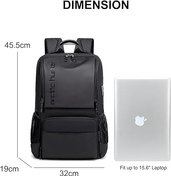 Arctic Hunter Premium Backpack Water Resistant Built-in USB Headphone Jack Laptop Daypack for Men and Women, B00532
