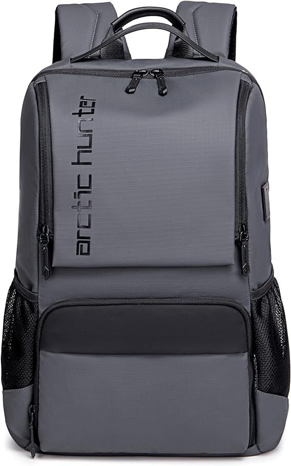 Arctic Hunter Premium Backpack Water Resistant Built-in USB Headphone Jack Laptop Daypack for Men and Women, B00532