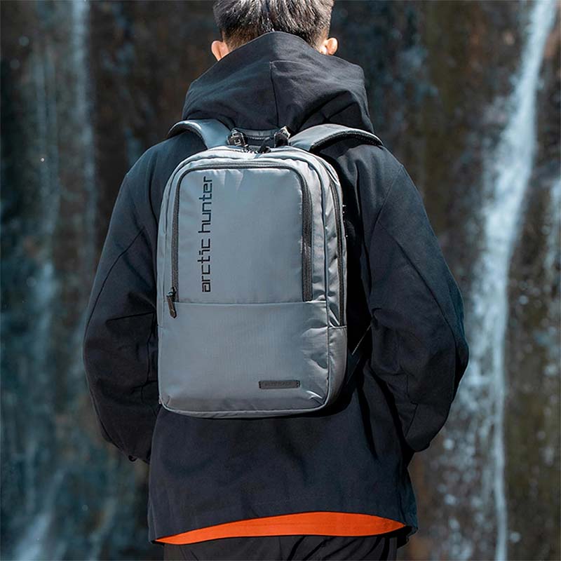 Arctic Hunter Water Repellent Laptop Backpack 15.6 Inch Polyester Travel Shoulder bag for Men and Women, B00529