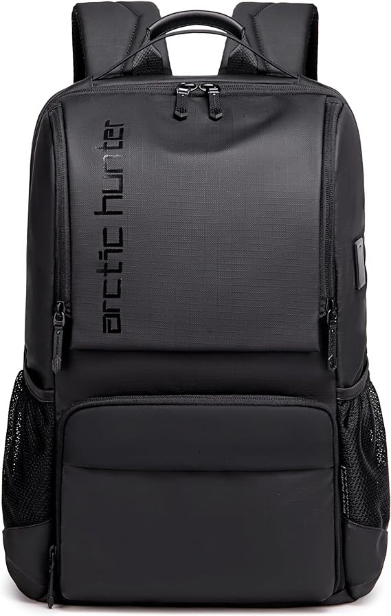Arctic Hunter Premium Backpack Water Resistant Built-in USB Headphone Jack Laptop Daypack for Men and Women, B00532