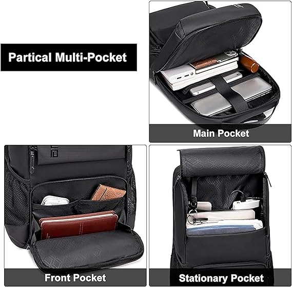 Arctic Hunter Premium Backpack Water Resistant Built-in USB Headphone Jack Laptop Daypack for Men and Women, B00532