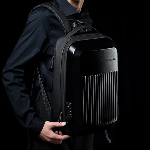 Arctic Hunter Semi Hard Expandable Laptop Backpack with Built in TSA lock and USB port Water Resistant 15.6 inch Unisex Gaming Backpack for Travel, Office and Business, B00487