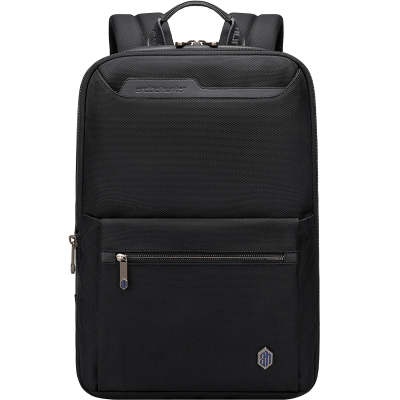 Arctic Hunter Business Laptop Backpack for Men and Women 15-inch Expandable Shoulder bag for School College Office and Travel, B00410 Black
