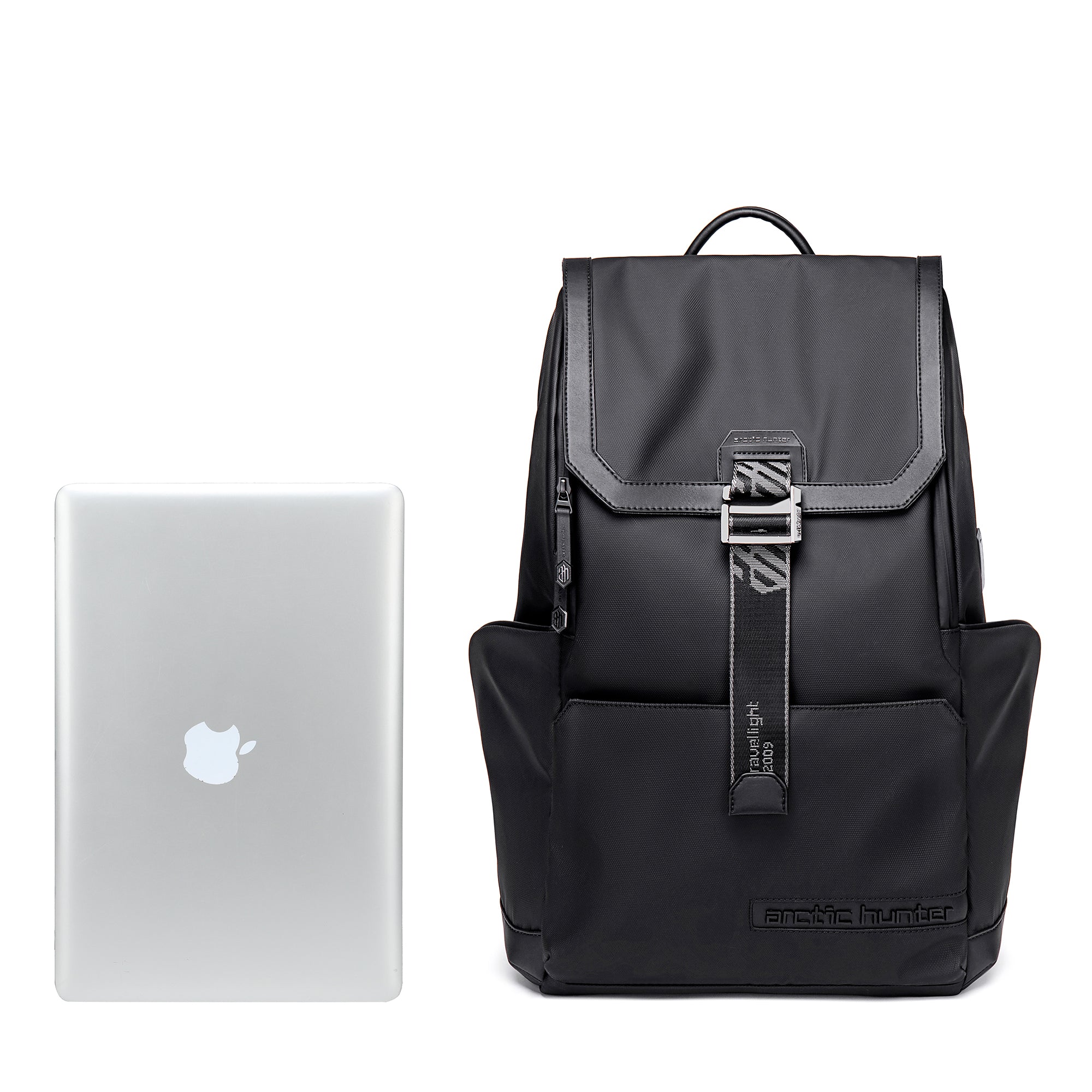 Arctic Hunter Stylish Backpack Water Repellant Anti-Theft Laptop Shoulder Bag with Built in USB/Earphone Port Premium Travel College Daypack, B00428