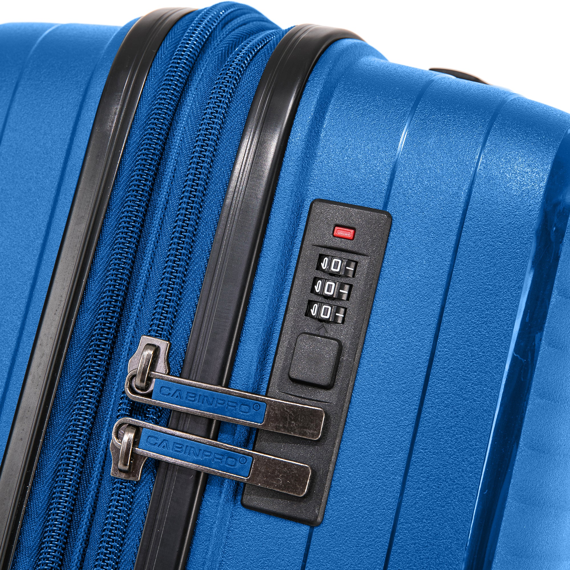 Checked luggage #Color_Sapphire Blue