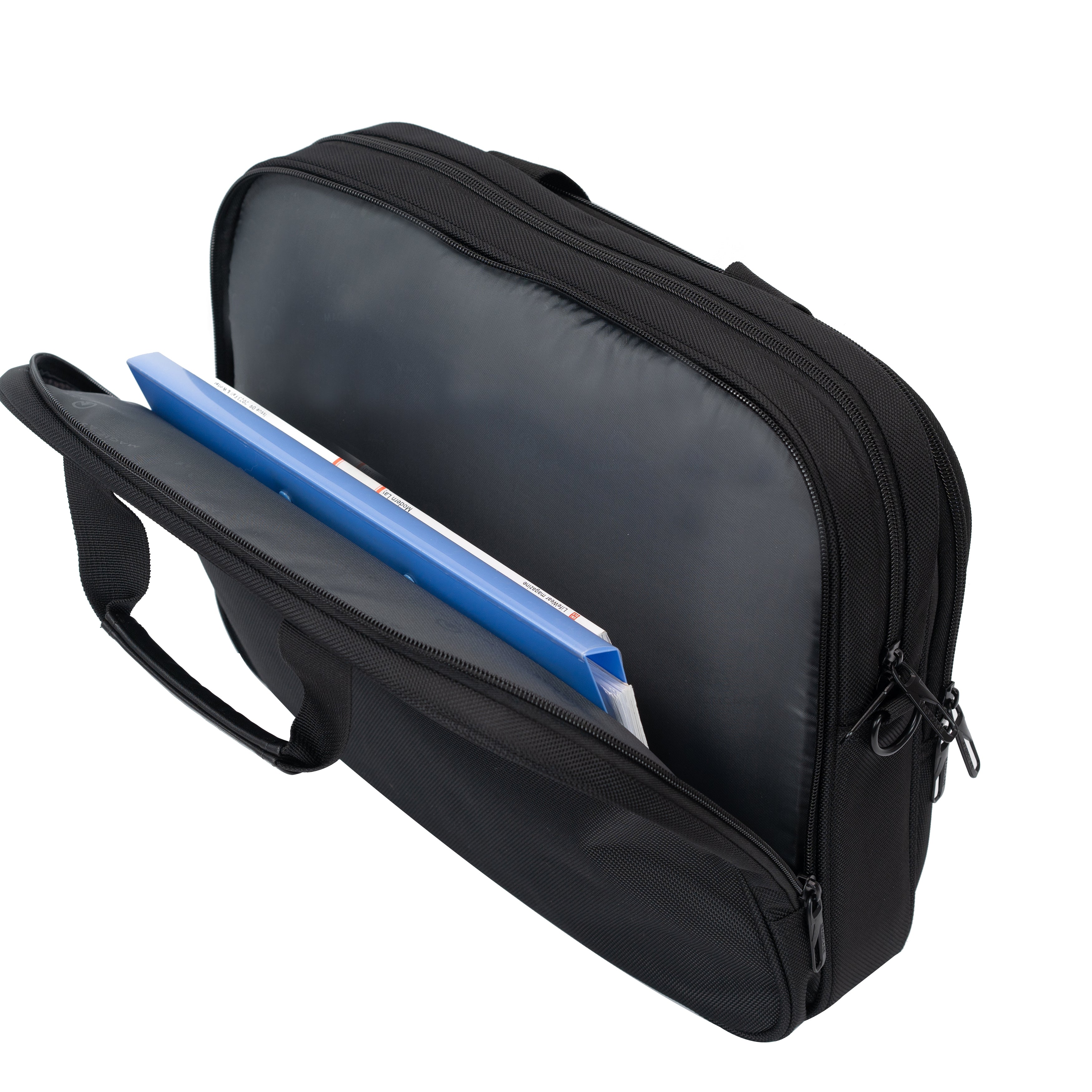 Cabinpro Premium Laptop Bag 15.6-inch Water Resistant Shoulder Computer Bag with Adjustable Shoulder Strap for Men and Women, CP013