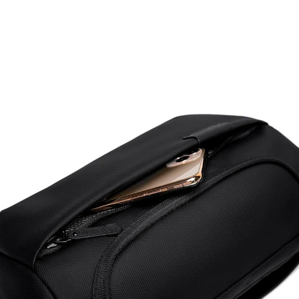 Arctic Hunter Crossbody Waist Belt Bag Anti-Theft Water Repellent Chest Bag for Men Women on Shopping Travel Office Hiking, Y00565 Black