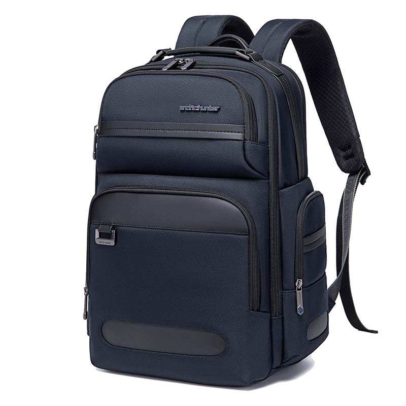 Arctic Hunter Premium Business Backpack 15.6 Inch Water Repellant Scratch Resistant with Multiple Pocket Travel Daypack, B00492 - Black