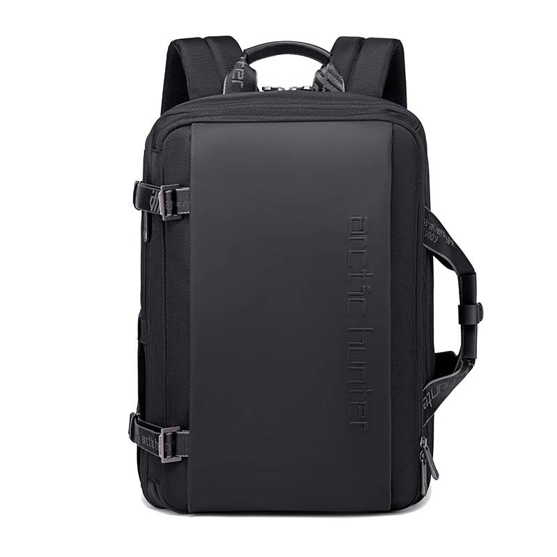 Arctic Hunter Travel Backpack Convertible Top loader 17-inch Expandable messenger bag Water Repellant TSA Friendly multi pocket laptop bag for Unisex, B00540