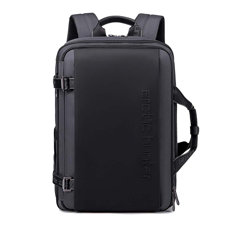 Arctic Hunter Travel Backpack Convertible Top loader 17-inch Expandable messenger bag Water Repellant TSA Friendly multi pocket laptop bag for Unisex, B00540