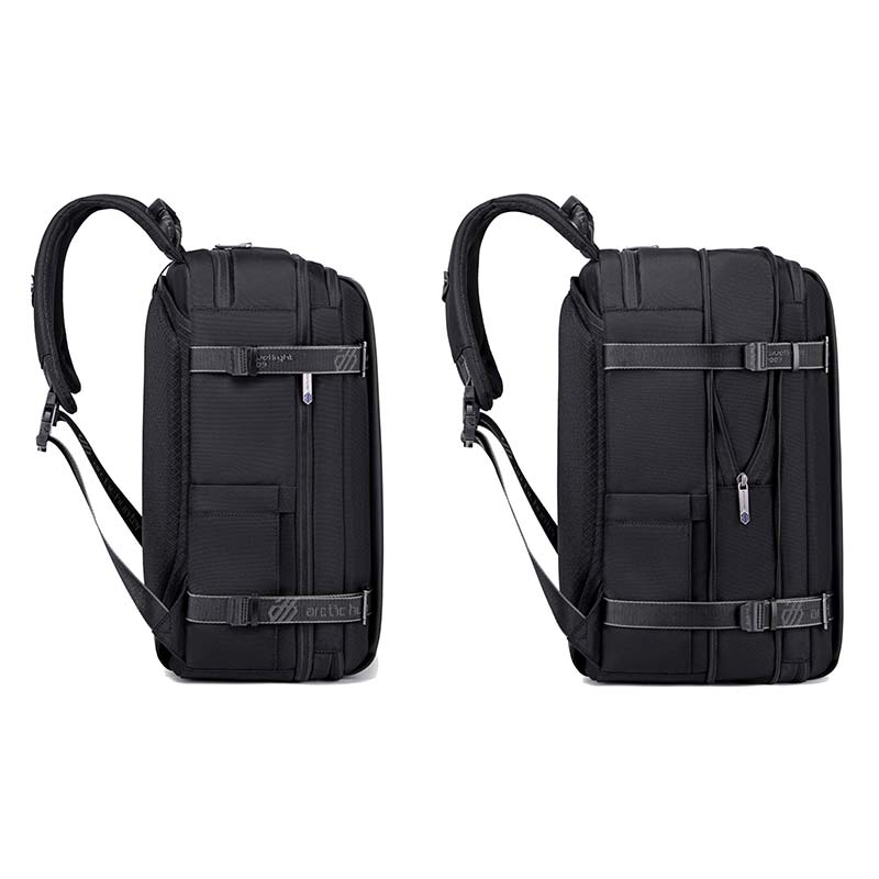 Arctic Hunter Travel Backpack Convertible Top loader 17-inch Expandable messenger bag Water Repellant TSA Friendly multi pocket laptop bag for Unisex, B00540