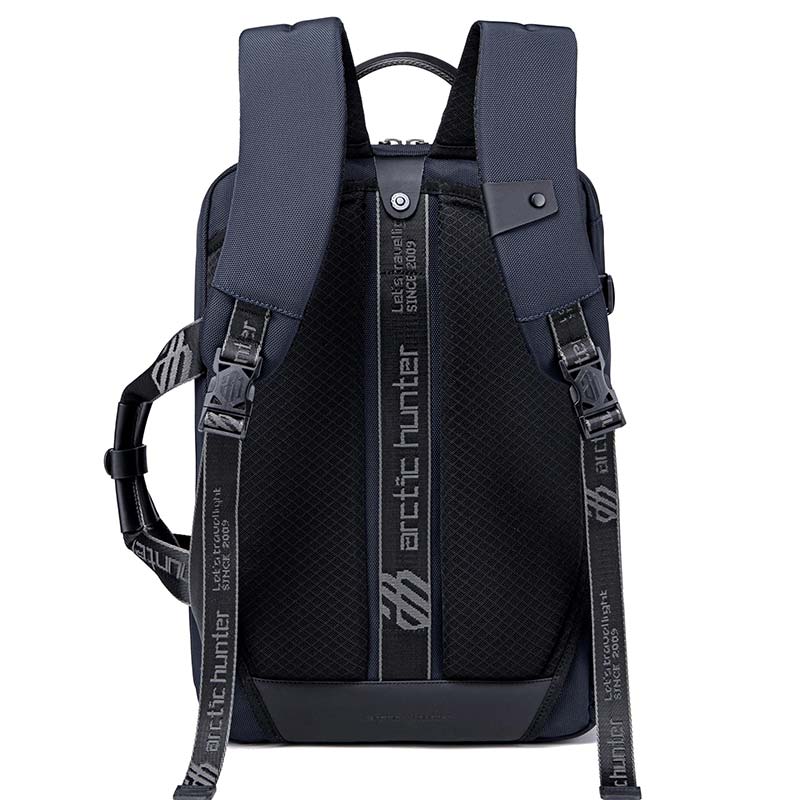 Arctic Hunter Travel Backpack Convertible Top loader 17-inch Expandable messenger bag Water Repellant TSA Friendly multi pocket laptop bag for Unisex, B00540