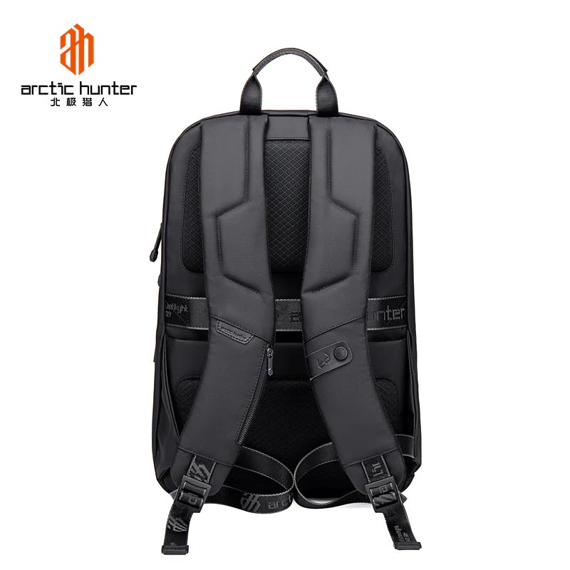 Arctic Hunter Stylish Anti-Theft Water-Repellant Laptop Backpack with Built-in USB and Earphone Ports, B00428 - Premium Travel and College Daypack