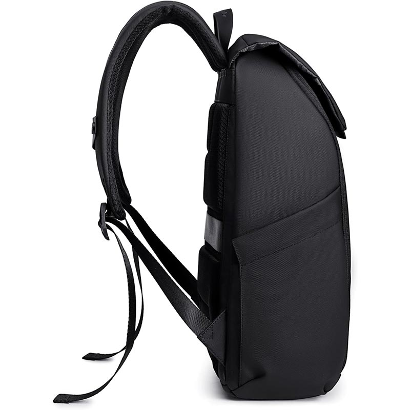 Arctic Hunter Computer Backpack Durable Water-Resistant TSA Friendly Opening Slim Travel Backpack for men and Women, B00559 Black