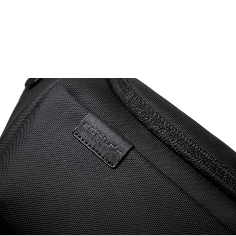 Arctic Hunter Crossbody Waist Belt Bag Anti-Theft Water Repellent Chest Bag for Men Women on Shopping Travel Office Hiking, Y00565 Black