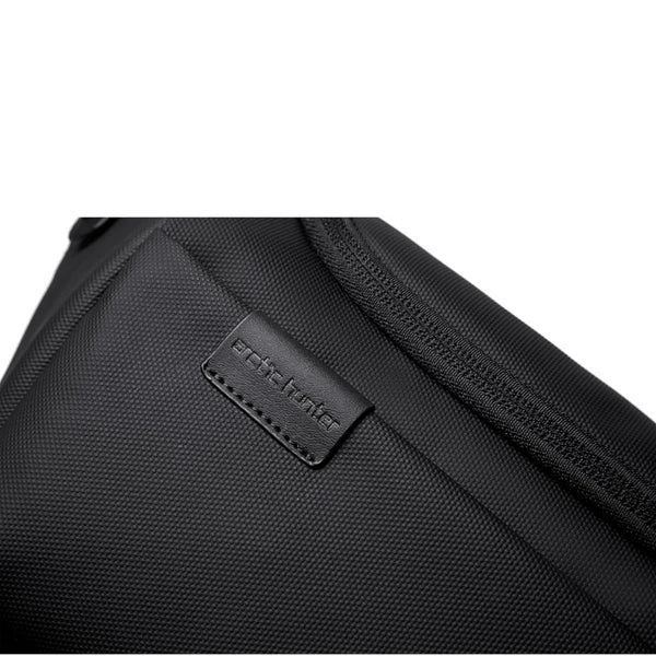 Arctic Hunter Crossbody Waist Belt Bag Anti-Theft Water Repellent Chest Bag for Men Women on Shopping Travel Office Hiking, Y00565 Black