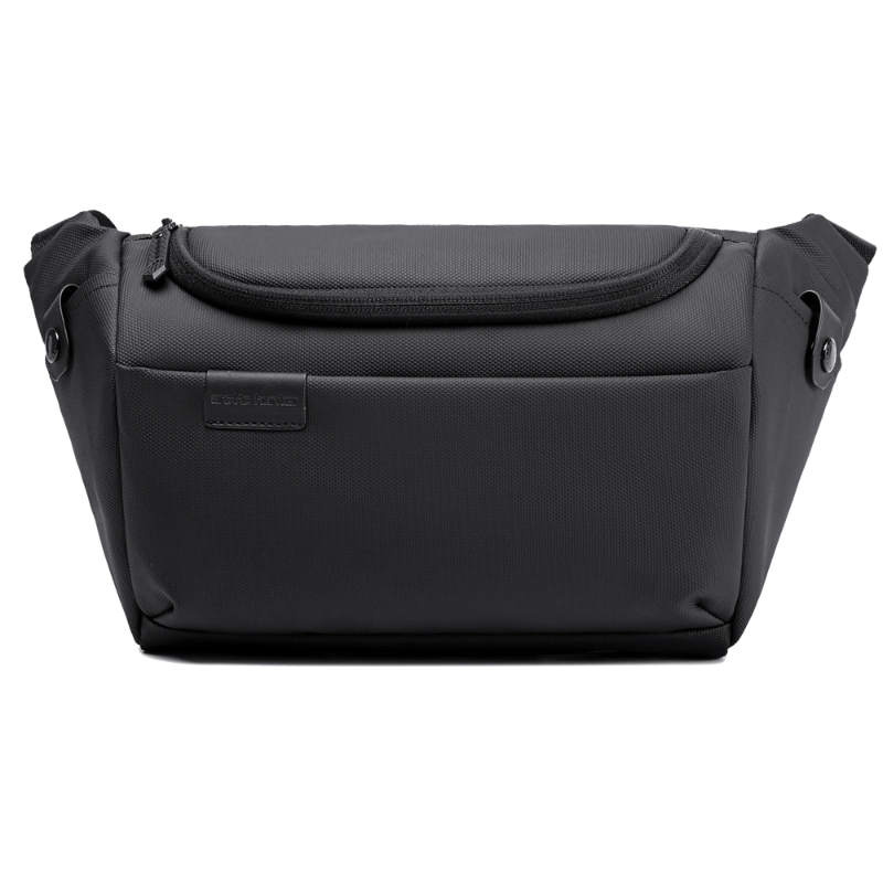 Arctic Hunter Crossbody Waist Belt Bag Anti-Theft Water Repellent Chest Bag for Men Women on Shopping Travel Office Hiking, Y00565 Black