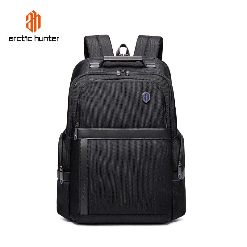 Arctic Hunter Stylish Anti-Theft Water-Repellant Laptop Backpack with Built-in USB and Earphone Ports, B00428 - Premium Travel and College Daypack