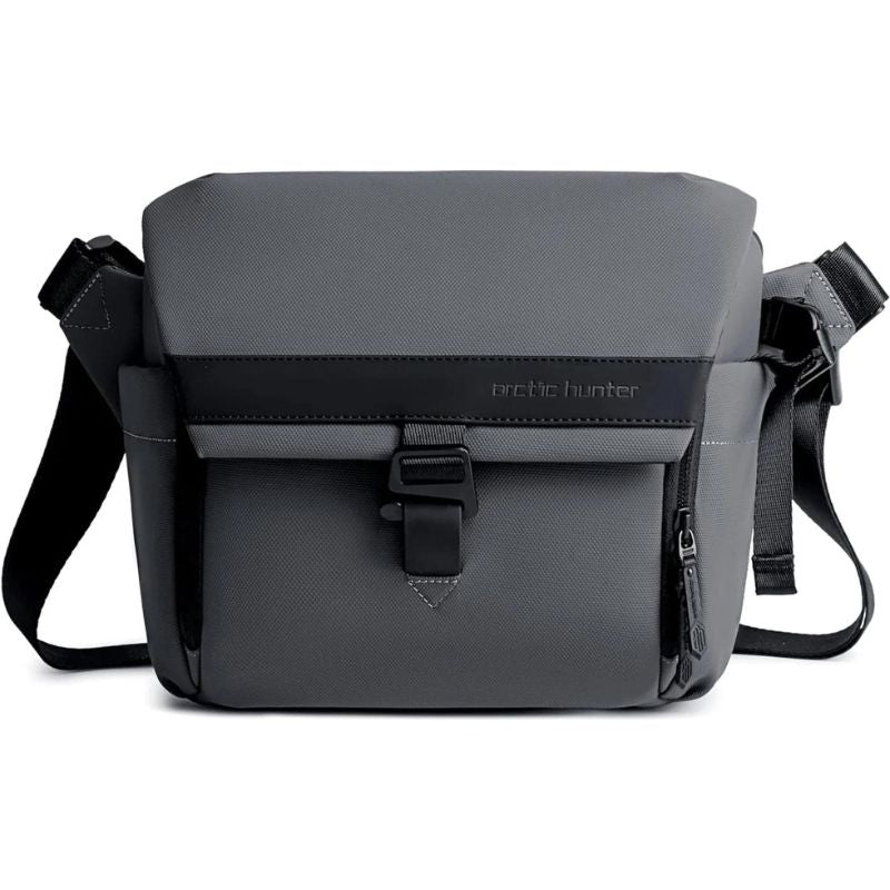 Arctic Hunter Premium Unisex Water-Resistant Sling Bag - Anti-Theft Crossbody Bag for Travel, Business, and Daily Use K00576 Black