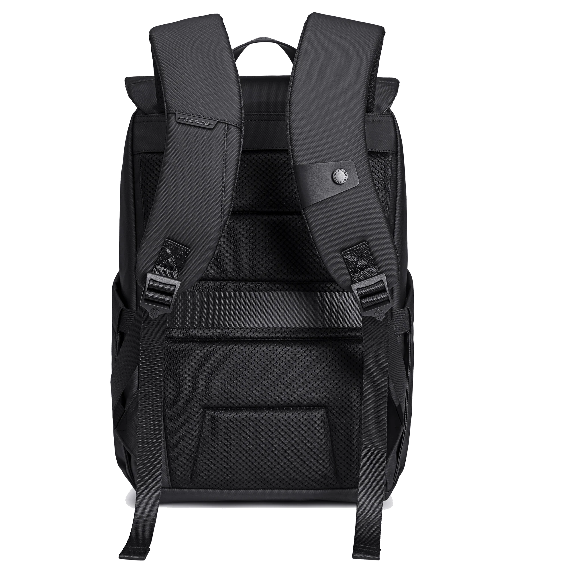 Arctic Hunter Computer Backpack Durable Water-Resistant TSA Friendly Opening Slim Travel Backpack for men and Women, B00559 Black