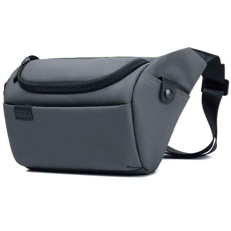 Arctic Hunter Crossbody Waist Belt Bag Anti-Theft Water Repellent Chest Bag for Men Women on Shopping Travel Office Hiking, Y00565 Black