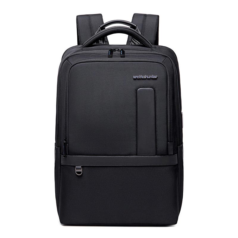 Hunter 16 Inch Expandable Laptop Backpack Water Repellent School Office Travel Day Pack with Built in USB port, B00490