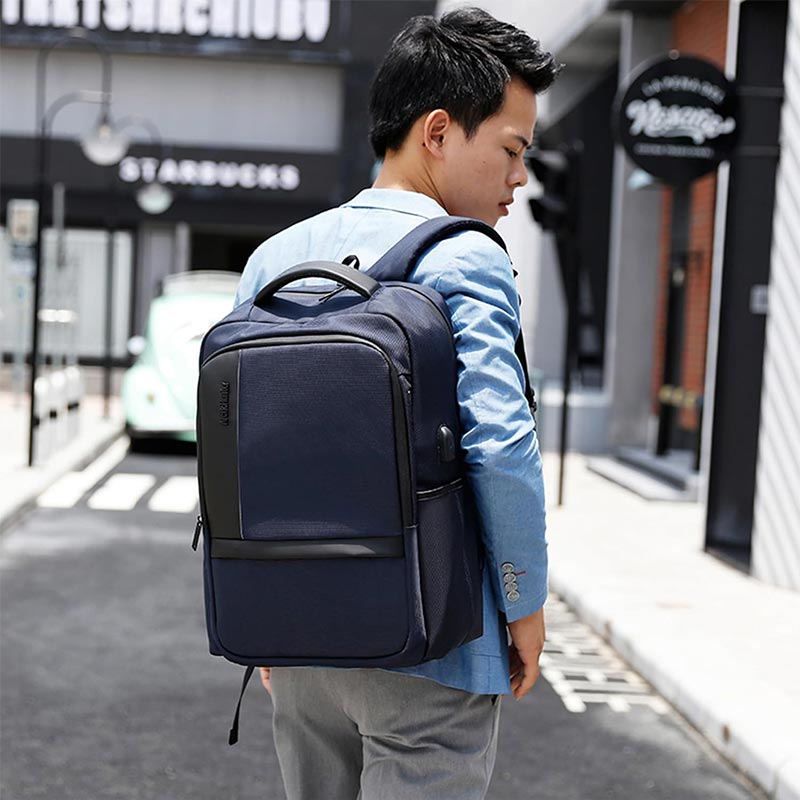 Arctic Hunter Casual Travel Backpack Water Resistant Unisex School College Bag with Built in USB Port and Laptop Compartment for Men and Women, B00120C