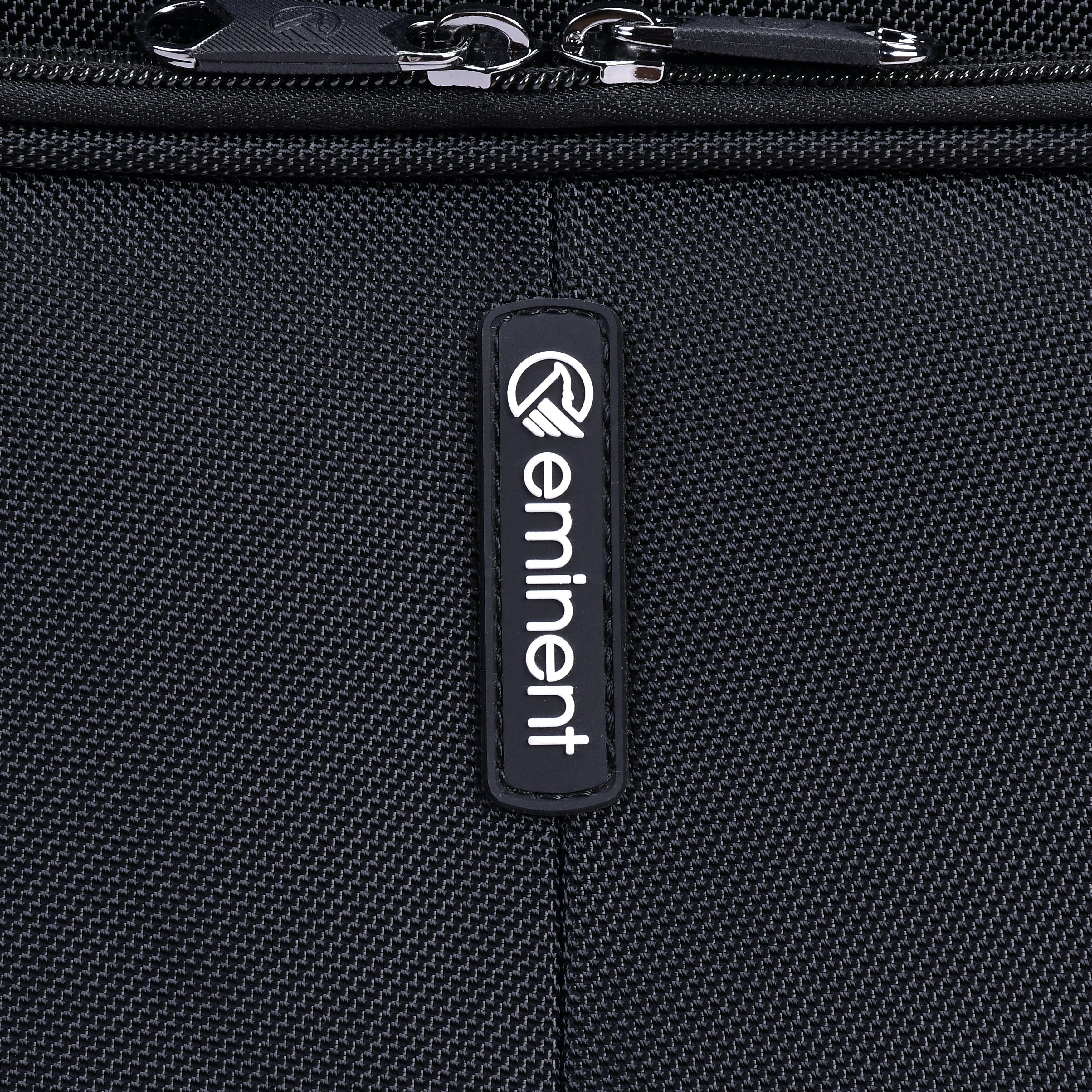 Eminent 17-inch 2 Wheeled Suitcase Premium Pilot case Trolley with Multi Compartments and RFID pockets, V324A-17