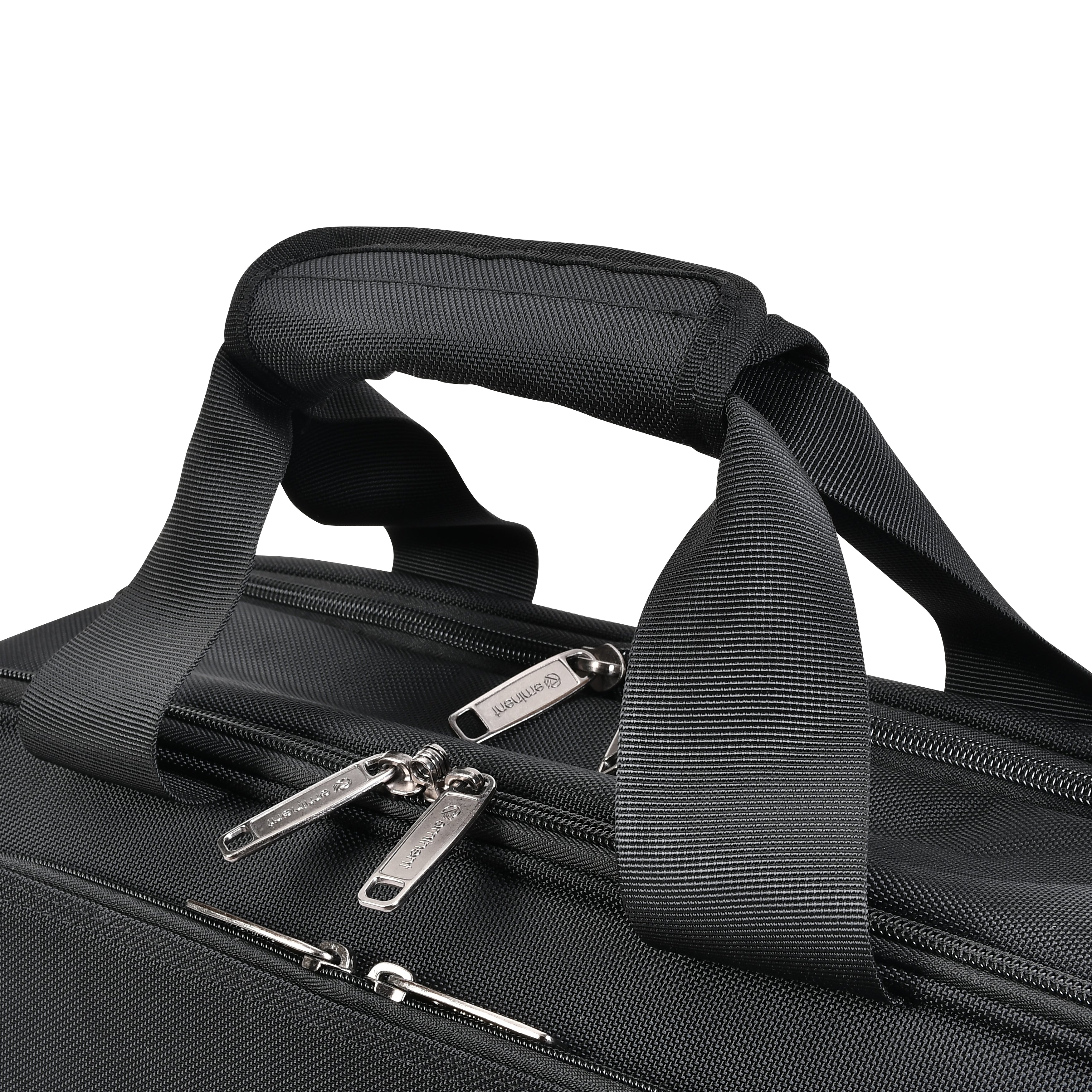 Eminent Premium Polyester Laptop Bag 17 Inch Light Weight 180° Opening Business Laptop Case for Men Women on Travel Business, V612-17