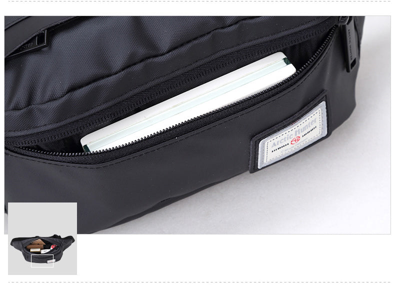 Arctic Hunter Unisex Chest Bag Water Resistant Polyester Crossbody Travel Hiking Outdoor Shopping bag for Men and Women, YB14001