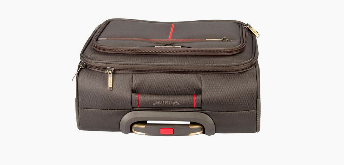 Pilotcase flight crew luggage  by Senator for executive use (GM12082-10AW-16.5 GRY) - buyluggageonline