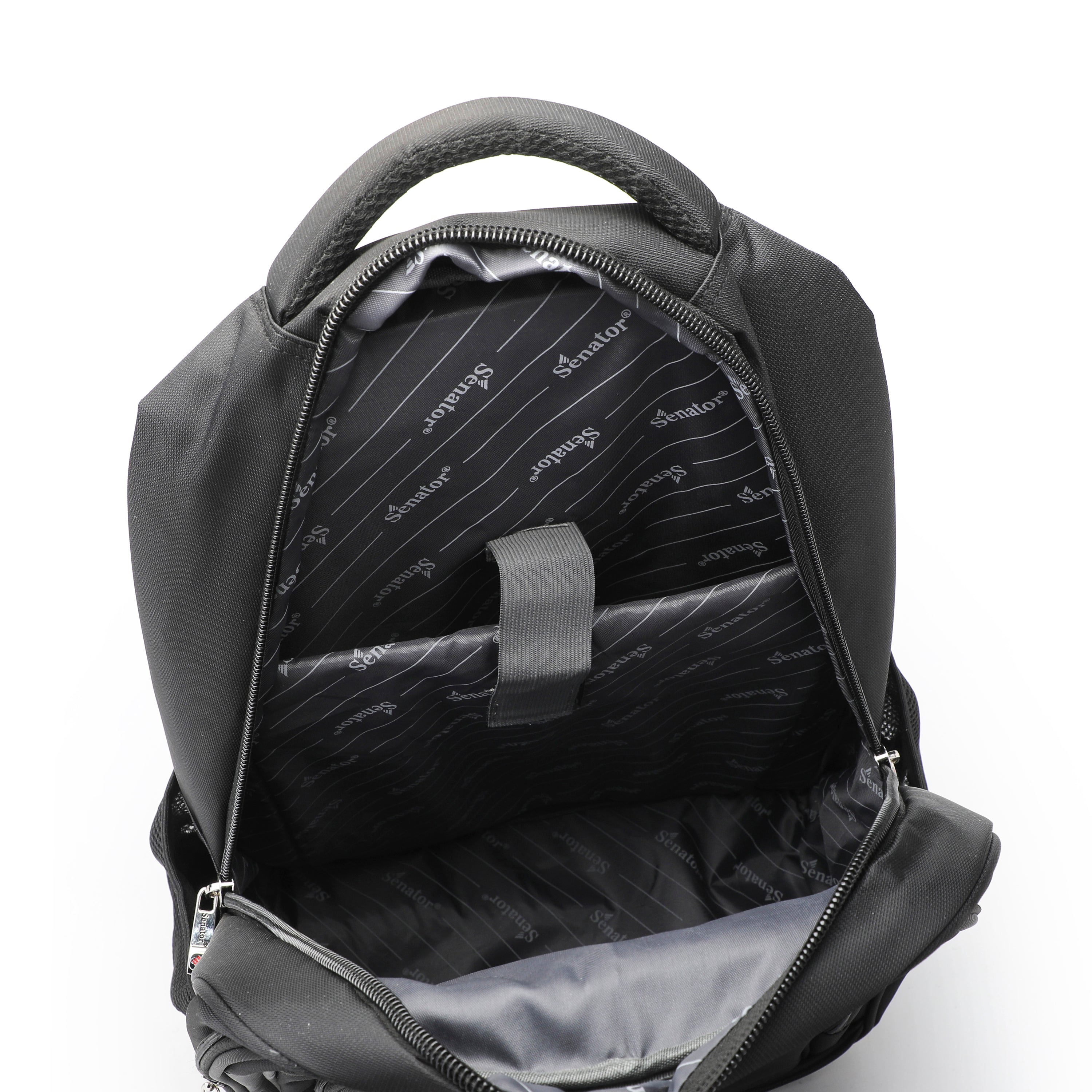 Senator Nylon Light Weight Unisex Backpack with Laptop Compartment, Water Resistant Casual Hiking Travel Bag for Business College School Students – KH8117-19”