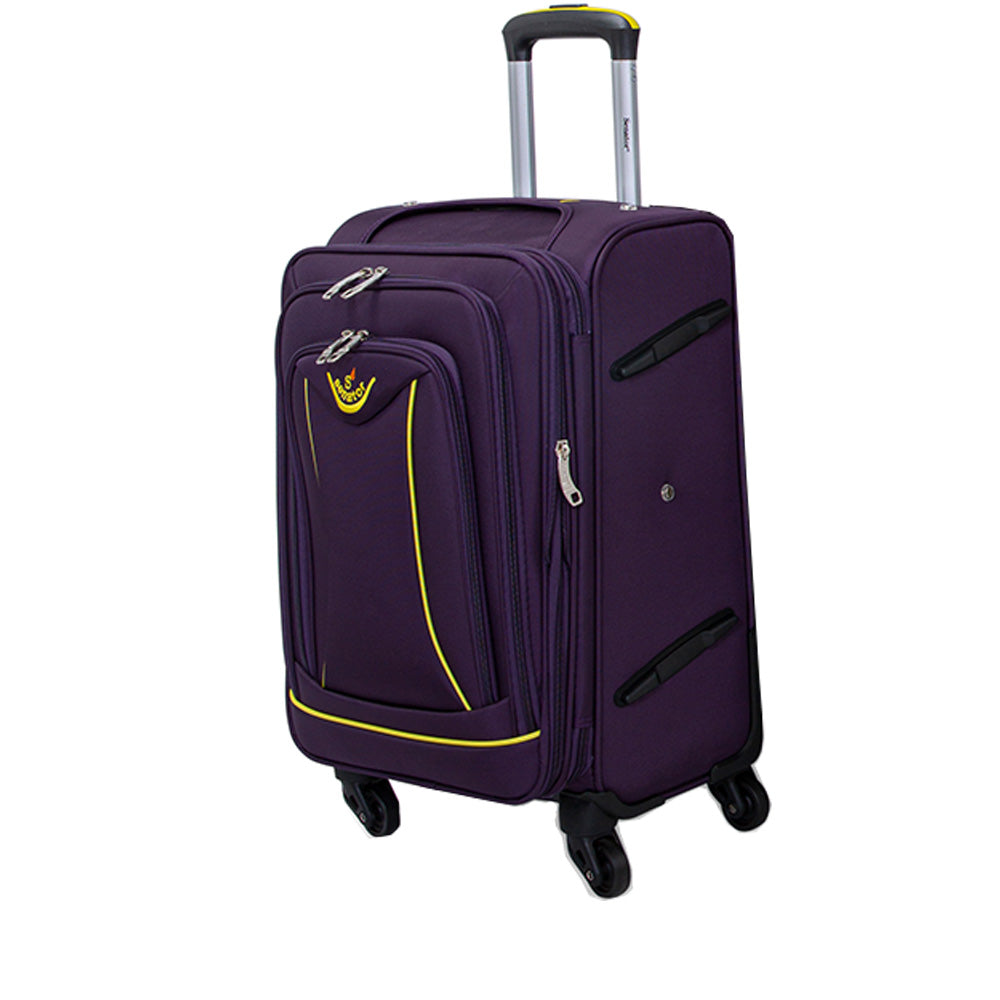 Senator wheeled lugggae Soft Spinner Trolley Case (LL032-24) - buyluggageonline