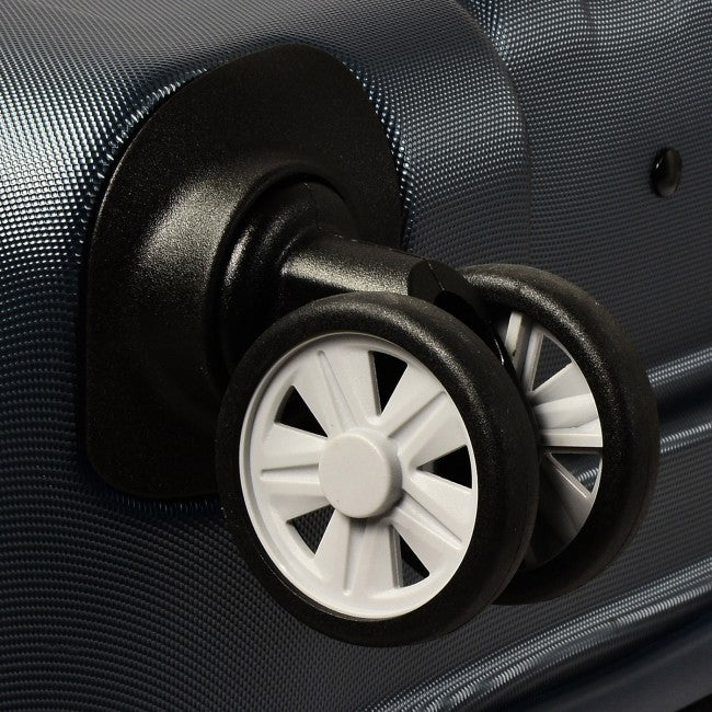 Eminent Boulder case additional edge protection, 4 quiet double wheels, TSA lock Boulder Polycarbonate, (KG35-28)