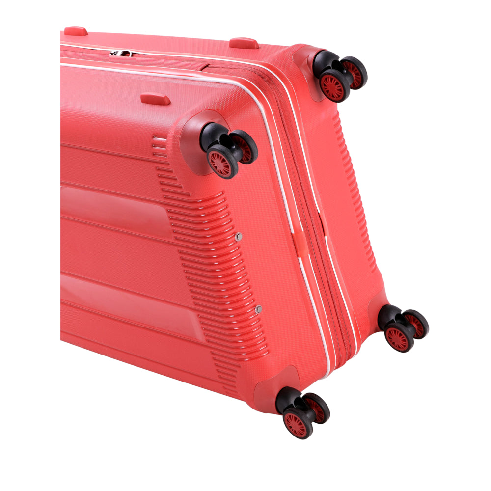 Checked Luggage Trolley bag by Summit (PP704T4-24) - buyluggageonline