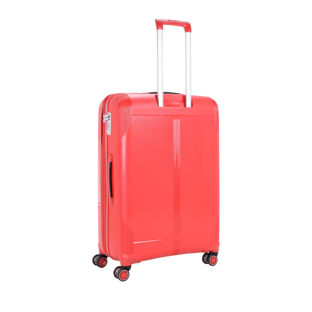 Checked luggage trolley bag by Summit (PP807T4-28) - buyluggageonline