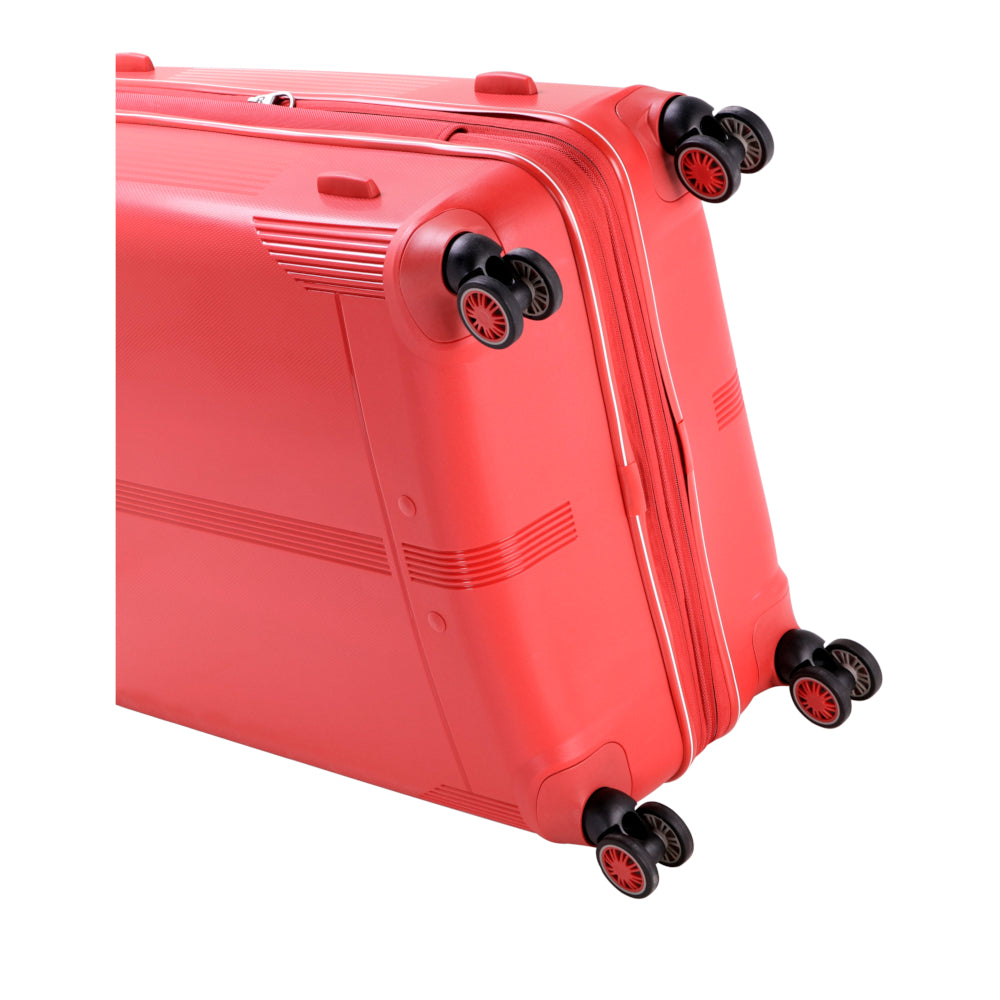 Checked Luggage trolley bag by Summit (PP807T4-24) - buyluggageonline