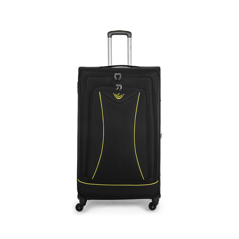 Senator wheeled lugggae Soft Spinner Trolley Case (LL032-24) - buyluggageonline