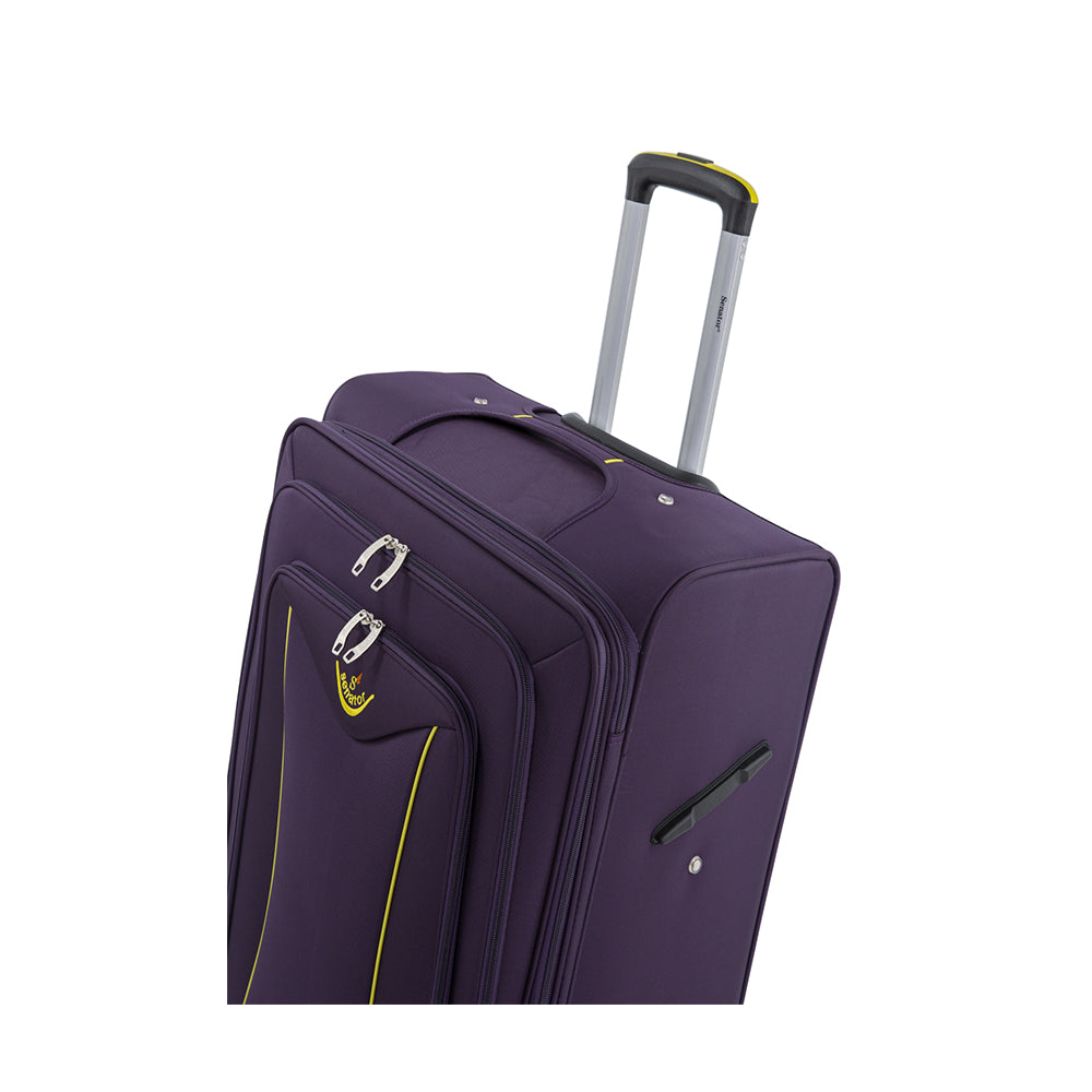Senator wheeled lugggae Soft Spinner Trolley Case (LL032-24) - buyluggageonline
