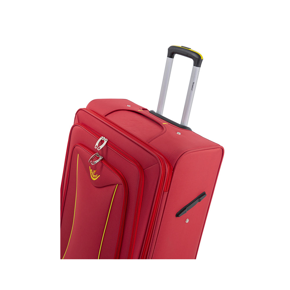 Senator wheeled lugggae Soft Spinner Trolley Case (LL032-24) - buyluggageonline