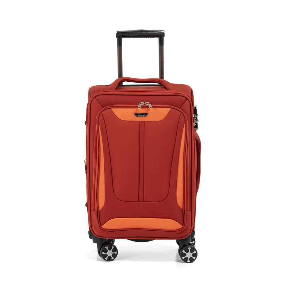 Senator luggage 24" Spinner checked baggage size Trolley (X28-24) - buyluggageonline