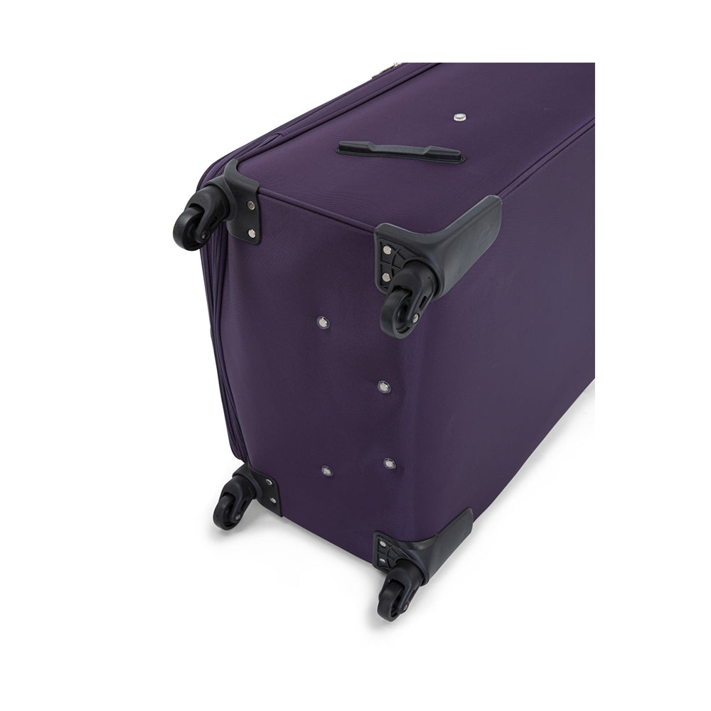 Senator wheeled lugggae Soft Spinner Trolley Case (LL032-24) - buyluggageonline