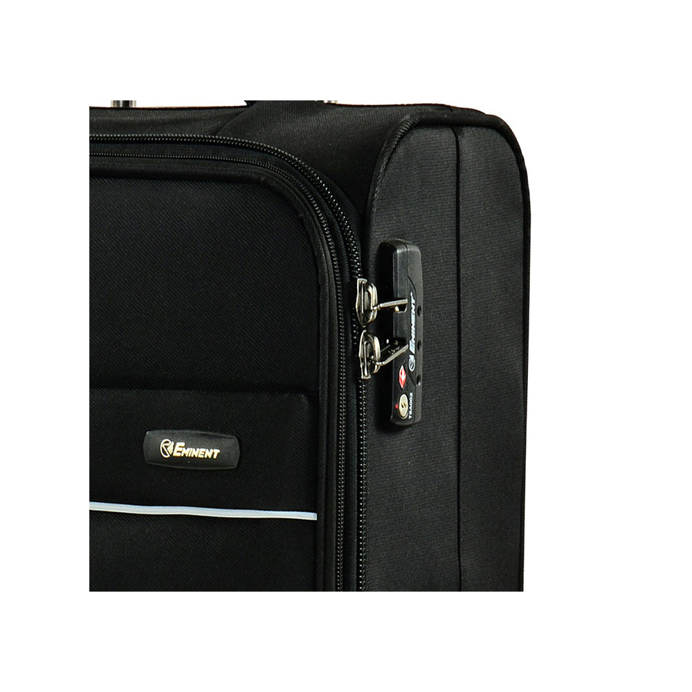 Eminent branded travel bag 24" Dionysus soft spinner twin checked trolley case (V773-24) - buyluggageonline