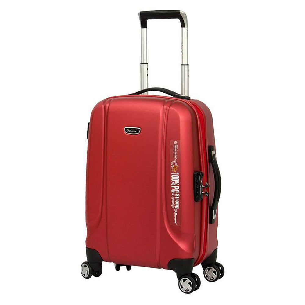 Eminent luggage 20 inch cabin size PC Emboss 732 Spinner trolley bag (KF31-20) - buyluggageonline