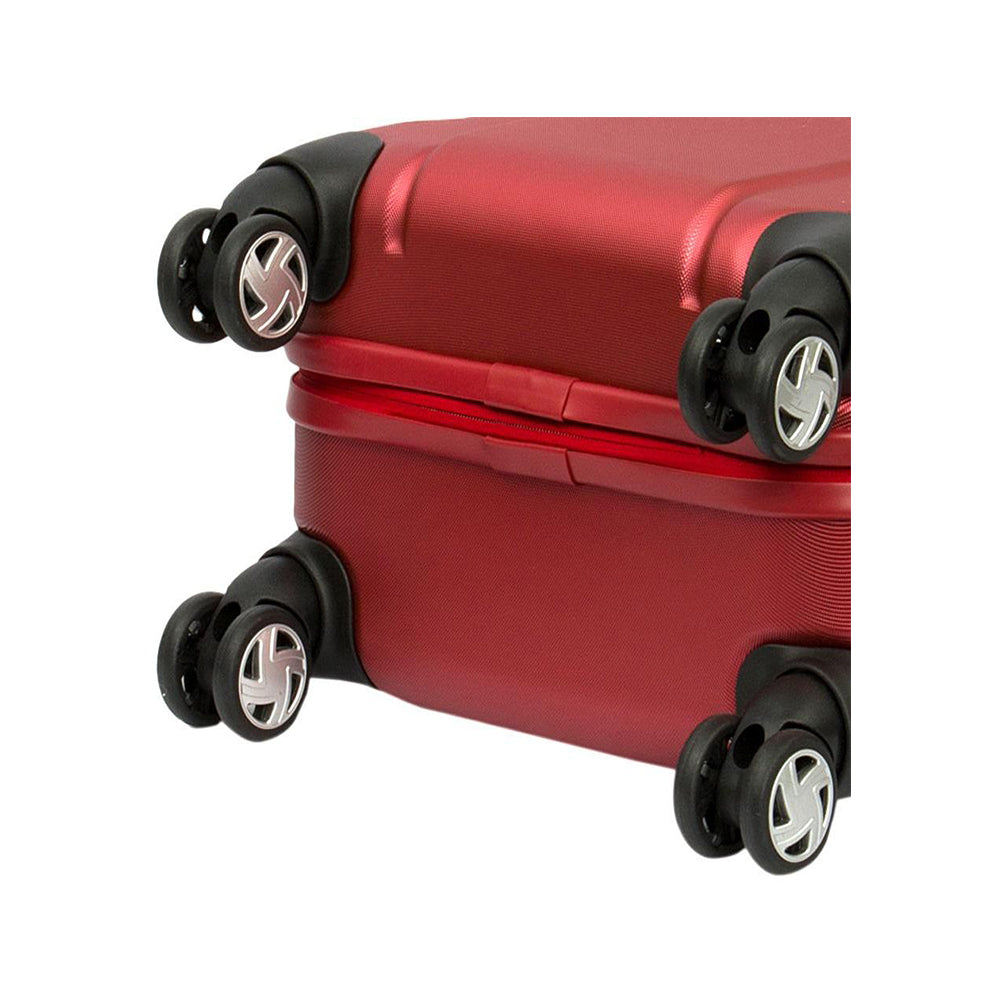 24 Inch Eminent checked luggage PC Emboss 732 Spinner Trolley bag (KF31-24) - buyluggageonline
